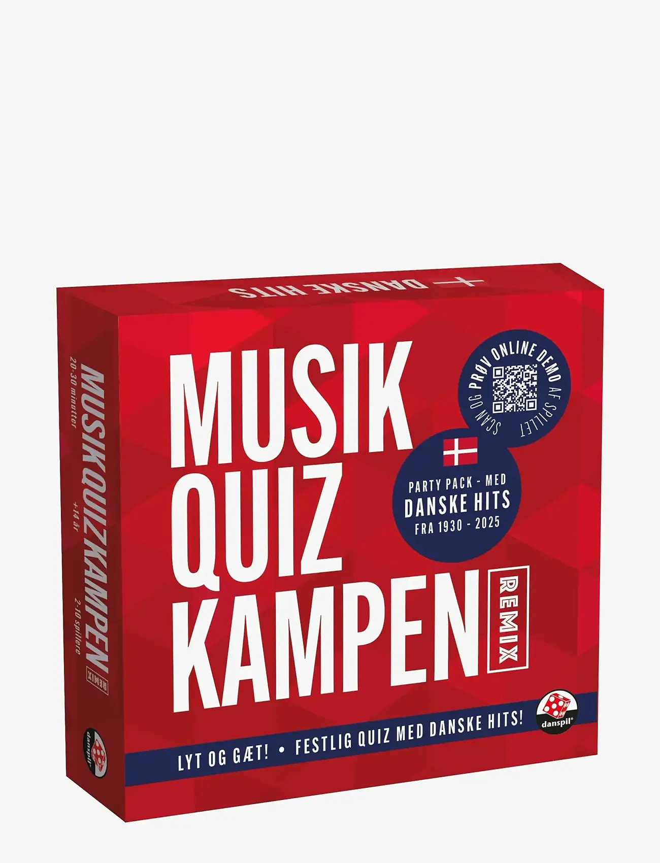 Danspil - Musik Quiz Kampen – De Største Danske Hits - brädspel - multi coloured - 0