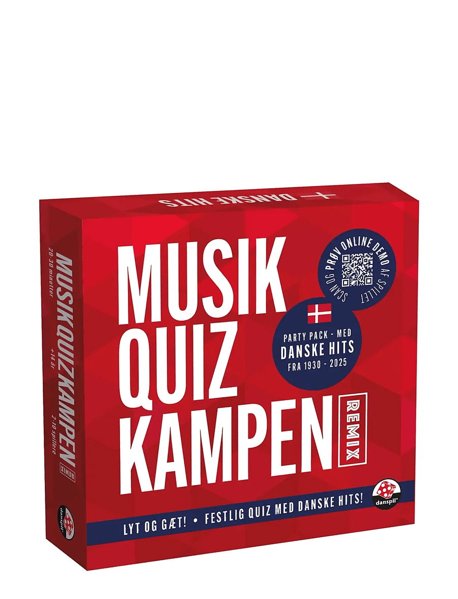 Danspil - Musik Quiz Kampen – De Største Danske Hits - brädspel - multi coloured - 0