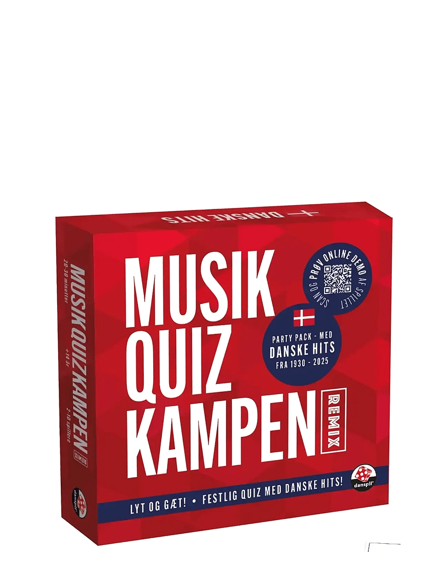 Danspil - Musik Quiz Kampen – De Største Danske Hits - brädspel - multi coloured - 1