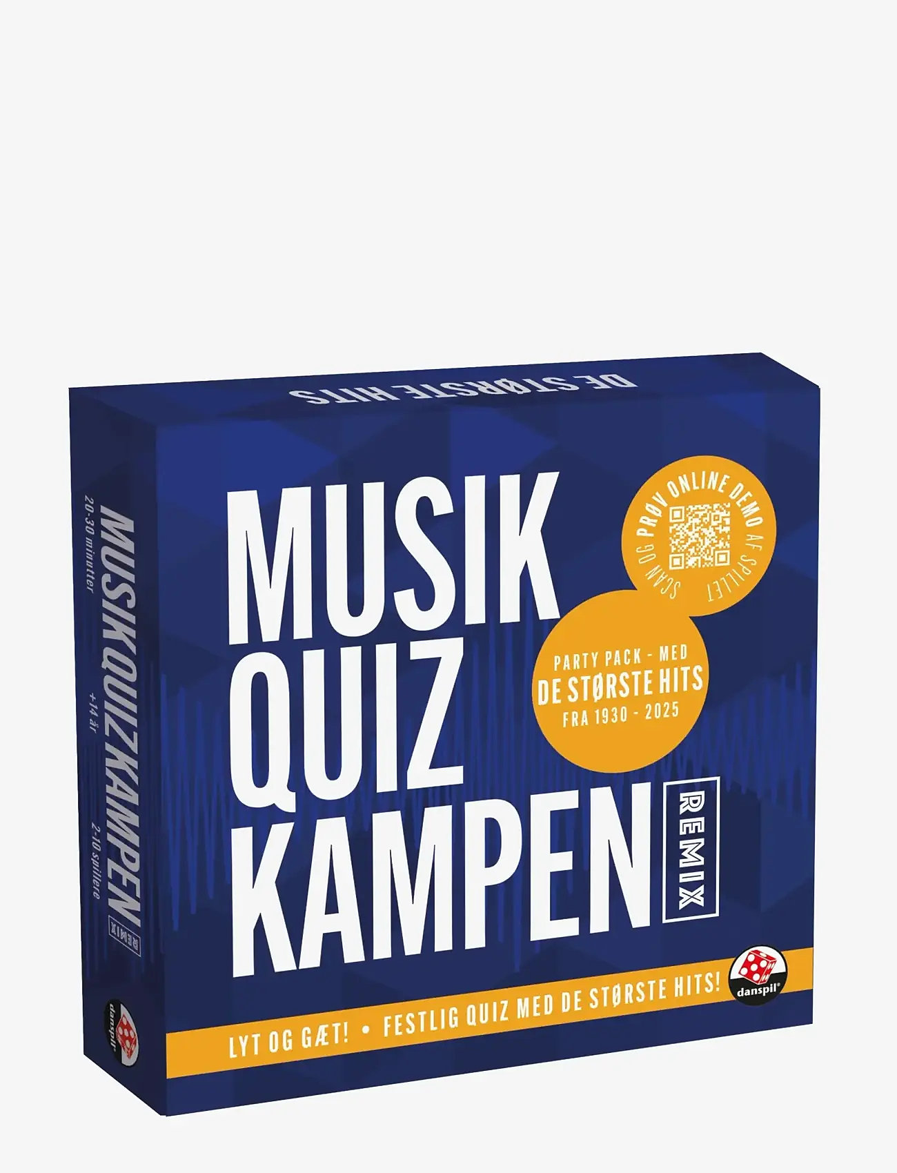 Danspil - Musik Quiz Kampen – De Største Hits - brætspil - multi coloured - 0