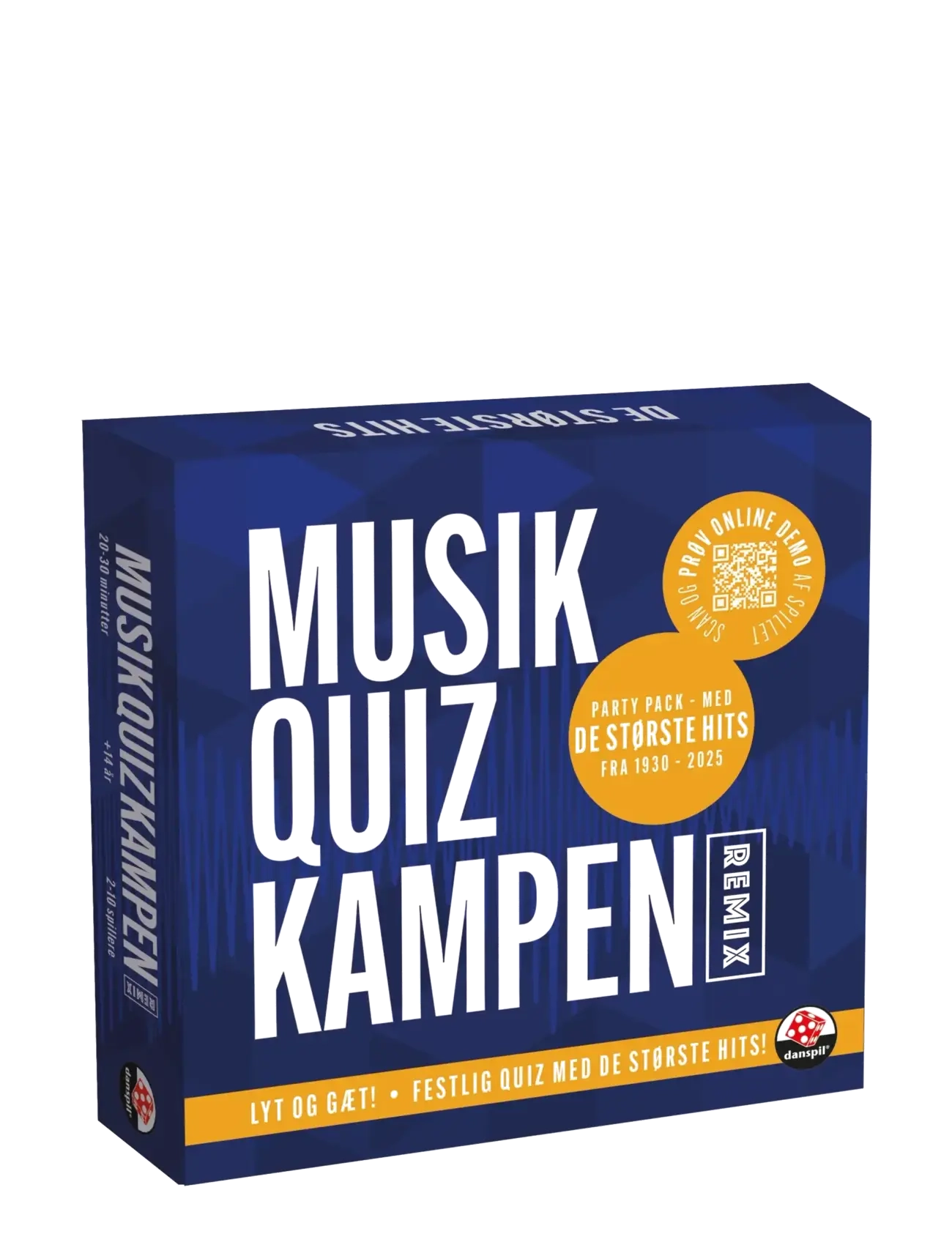 Danspil Musik Quiz Kampen – De Største Hits - Julegave - MULTI COLOURED / blue