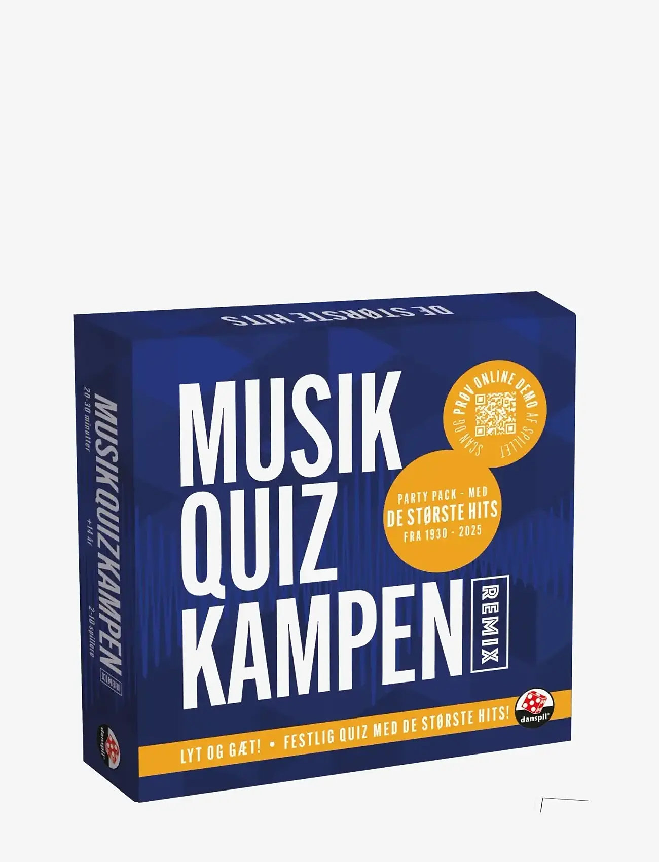 Danspil - Musik Quiz Kampen – De Største Hits - brætspil - multi coloured - 1