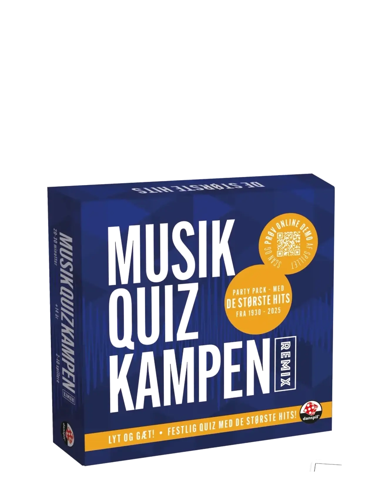 Danspil - Musik Quiz Kampen – De Største Hits - brætspil - multi coloured - 1