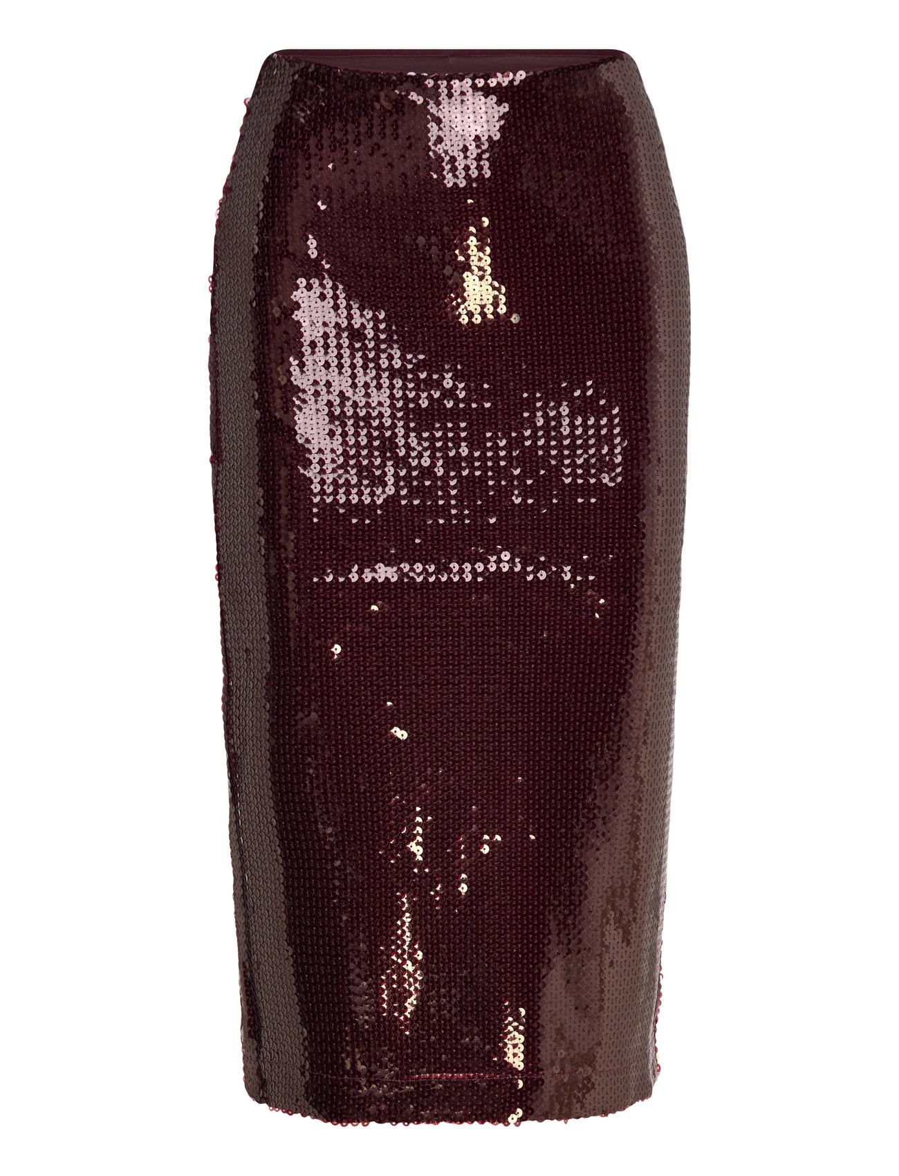 Dante6 Dante6-Bronya Sequins Skirt - Burgundy - 34