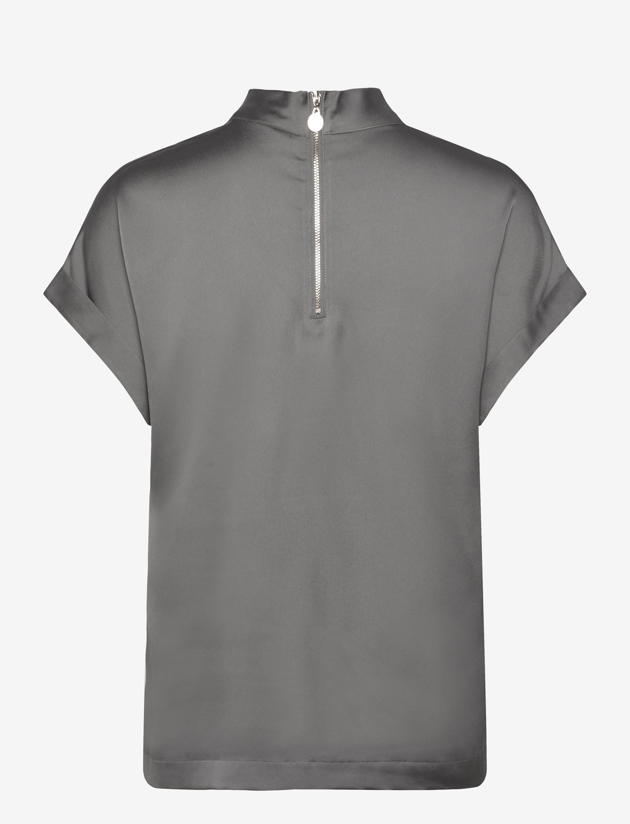 Dante6 - Opium top - lühikeste varrukatega pluusid - pure grey - 1