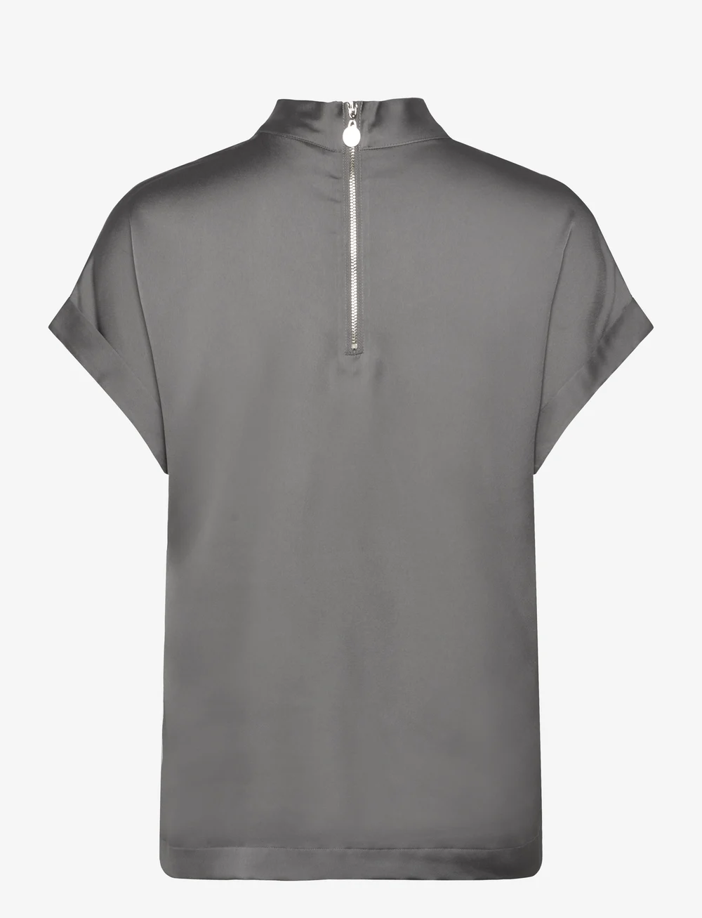Dante6 - Opium top - kurzämlige blusen - pure grey - 1