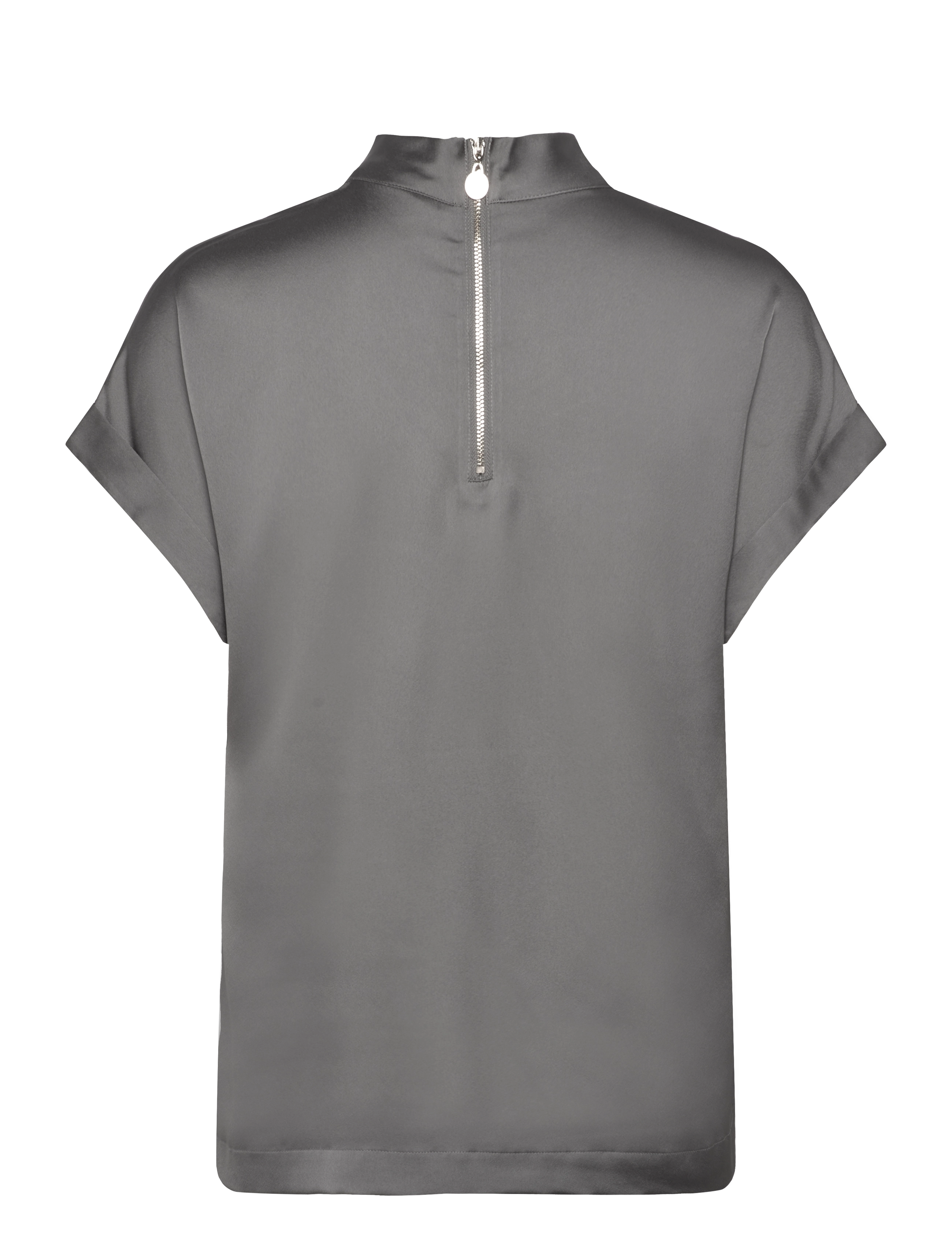 Dante6 - Dante6-Opium top - kurzärmelige blusen - pure grey - 1