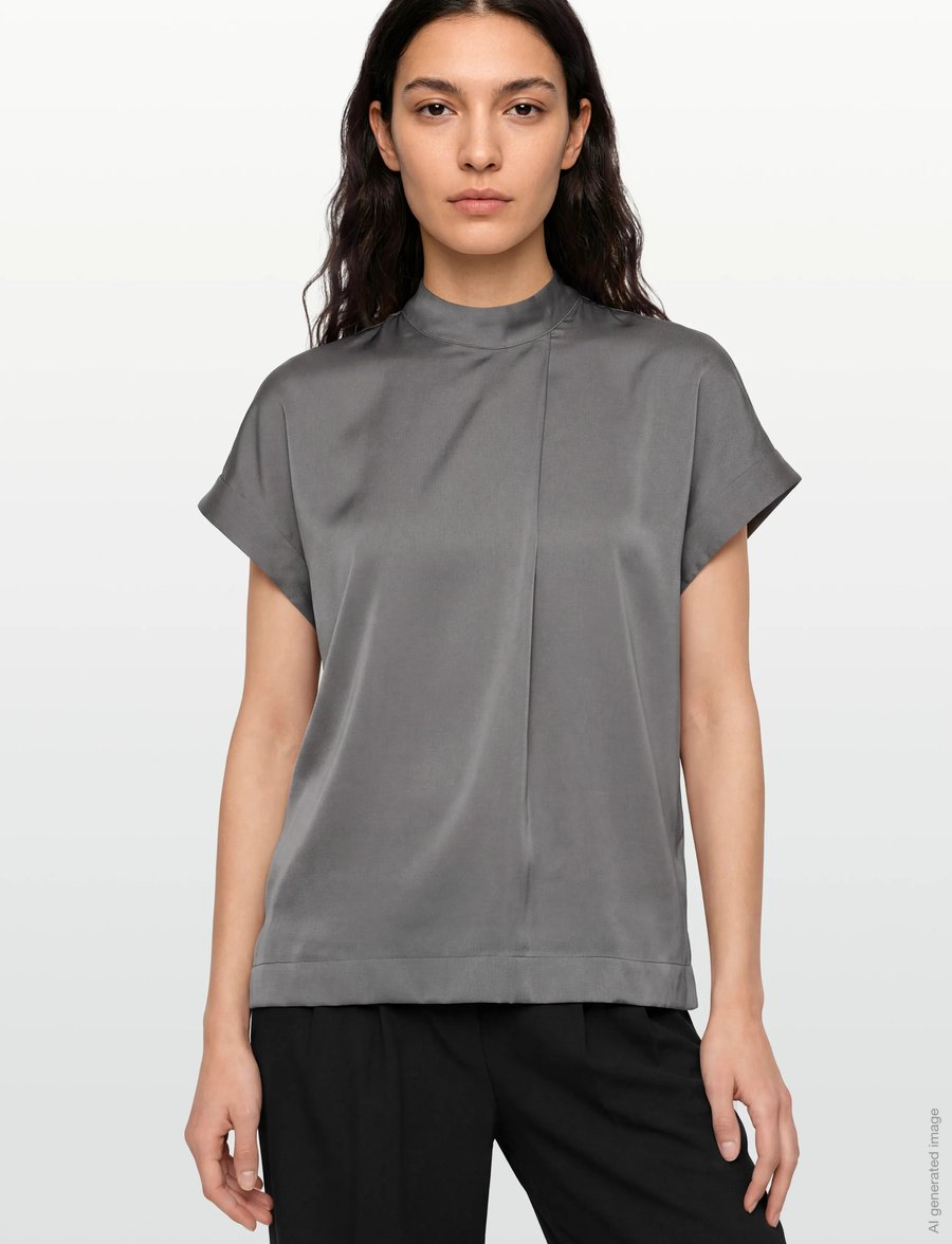 Dante6 - Dante6-Opium top - kortærmede bluser - pure grey - 3