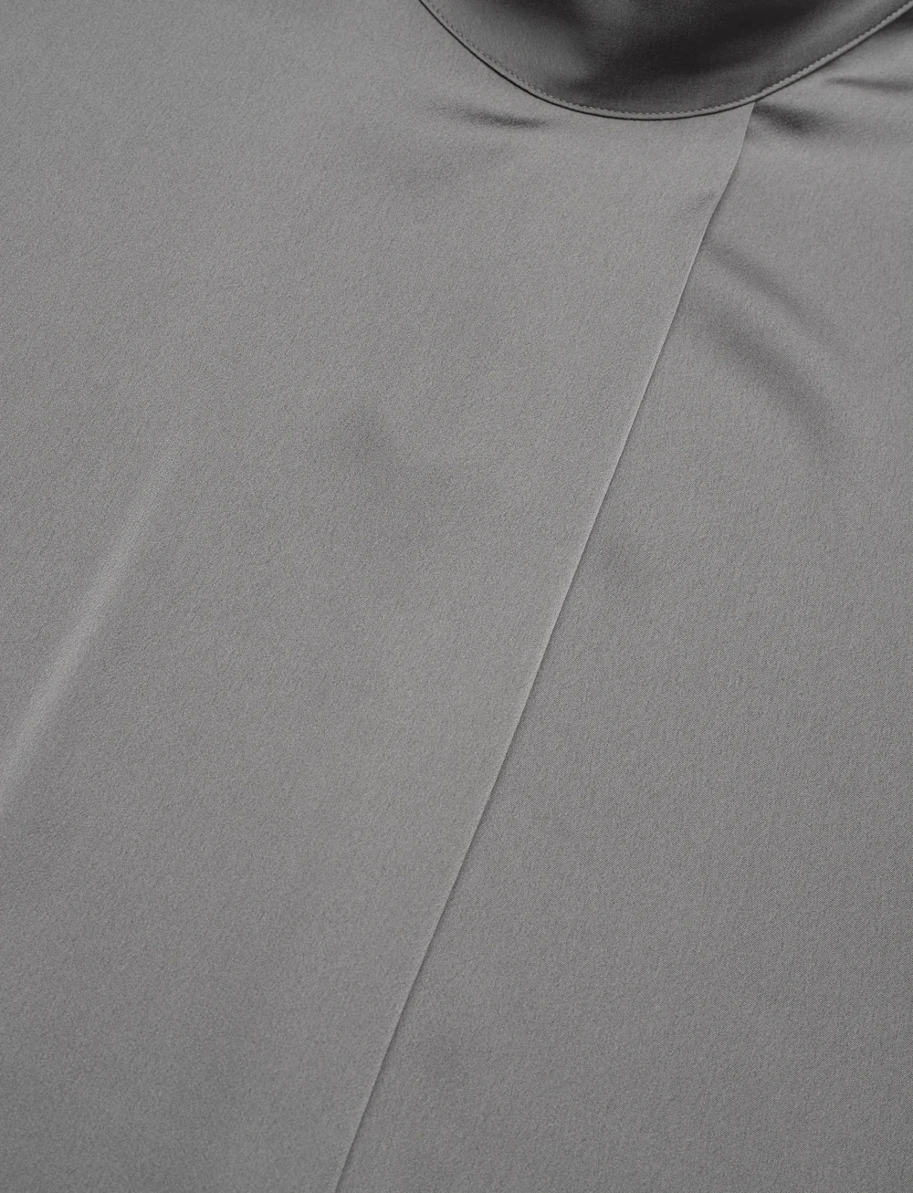 Dante6 - Opium top - kurzämlige blusen - pure grey - 2