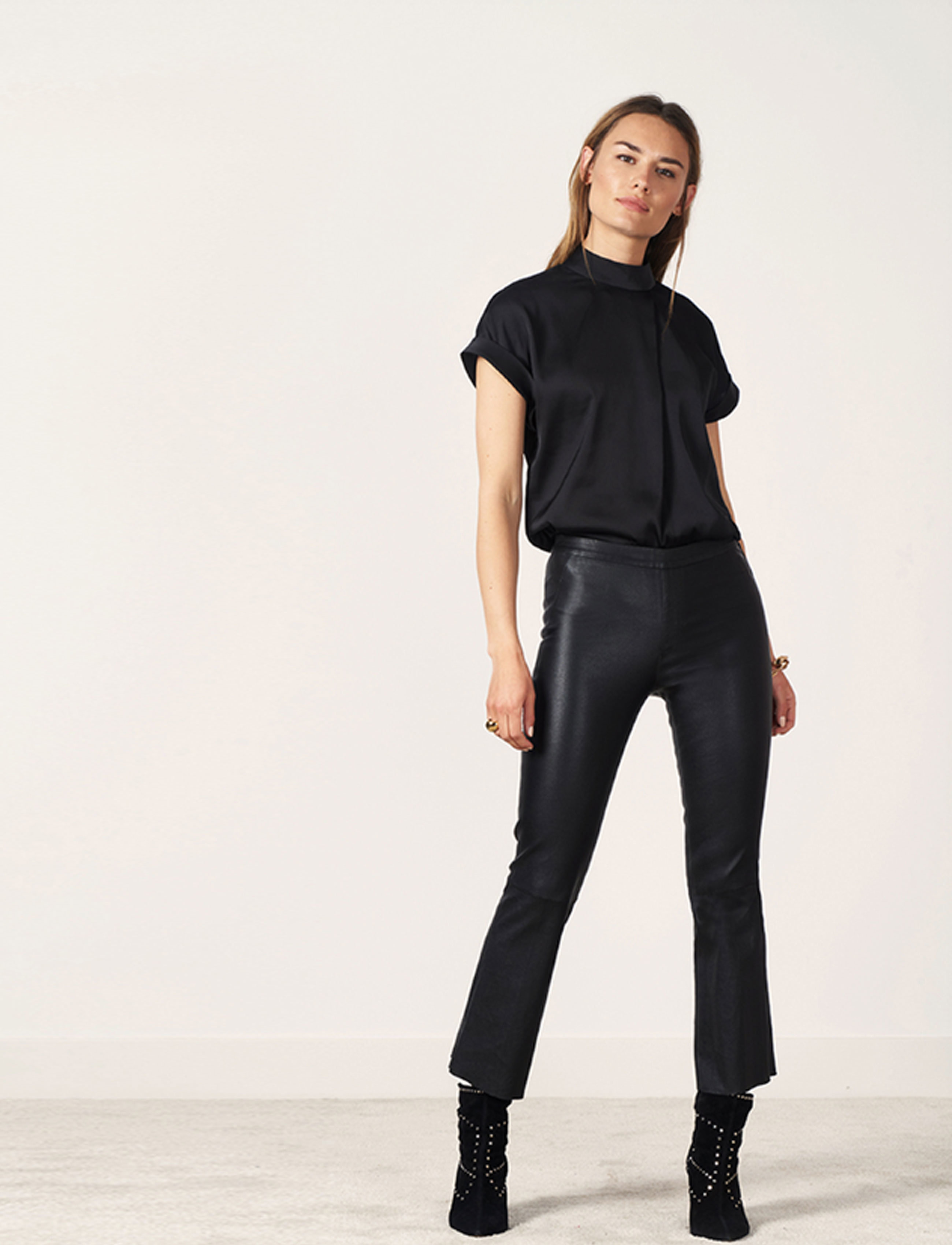 Dante6 Opium Top, 34, Black, Bluser > Kortærmede, Dame