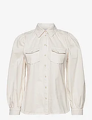 Dante6 - Percey blouse - long-sleeved blouses - bone - 0