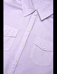Dante6 - Percey blouse - blūzes ar garām piedurknēm - frost lilac - 2