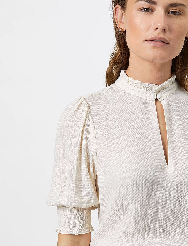 Dante6 - Feline top - kortærmede bluser - butter cream - 4