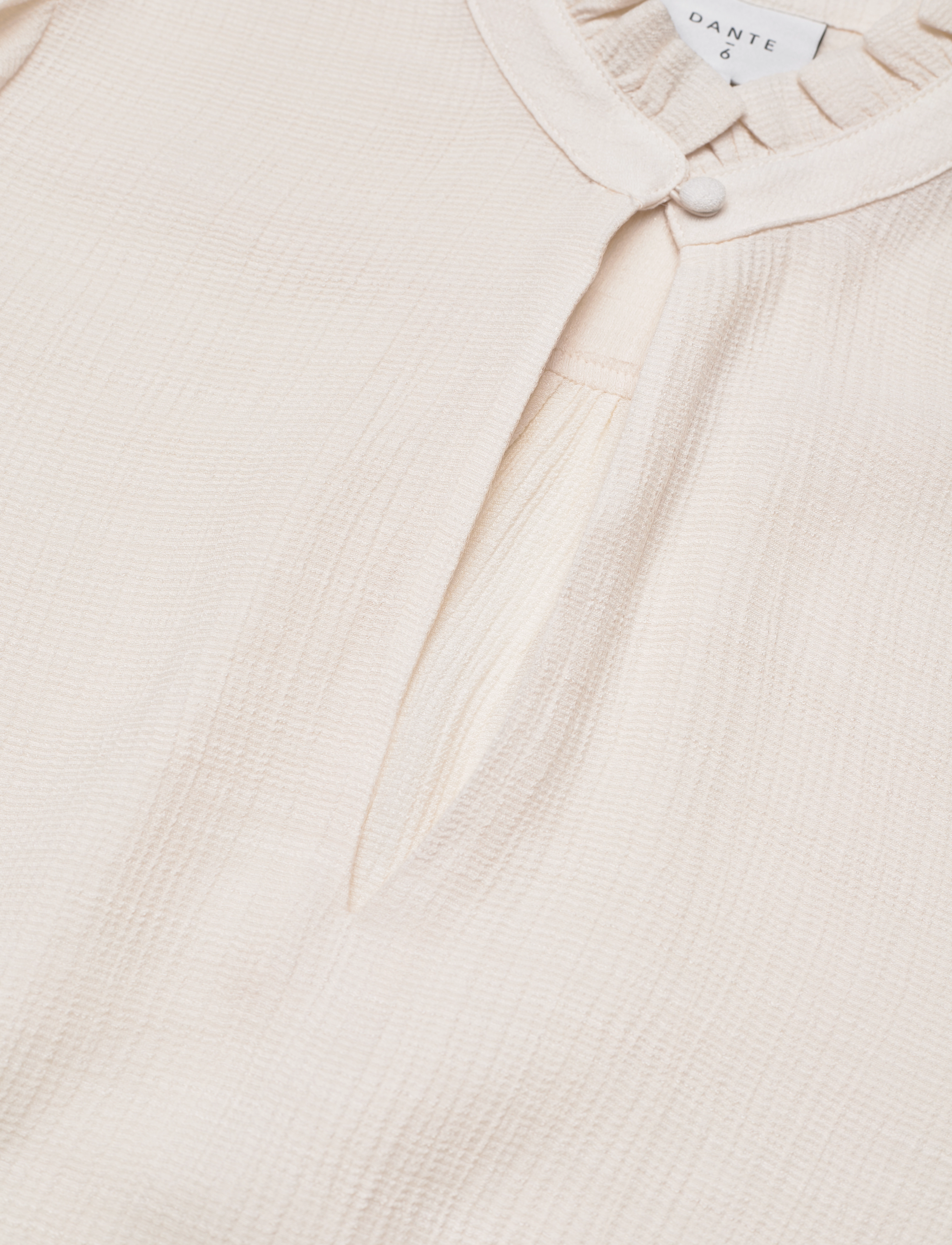 Dante6 - Feline top - kurzämlige blusen - butter cream - 5