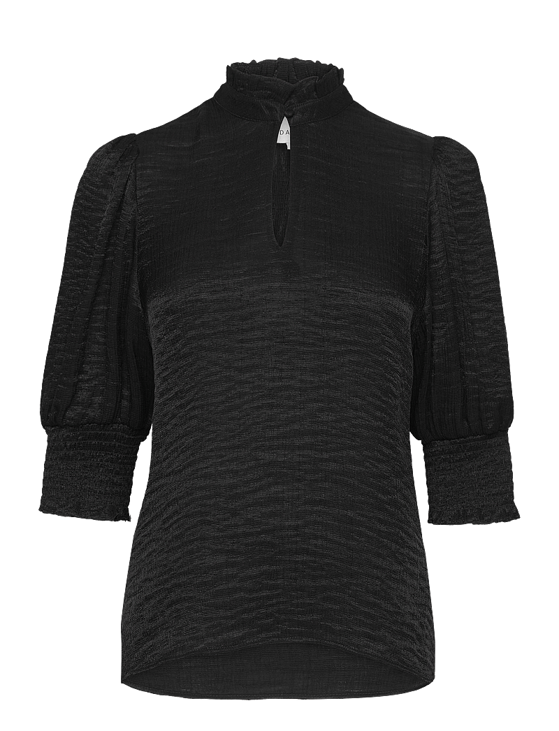 Dante6 - Feline top - lühikeste varrukatega pluusid - raven - 1