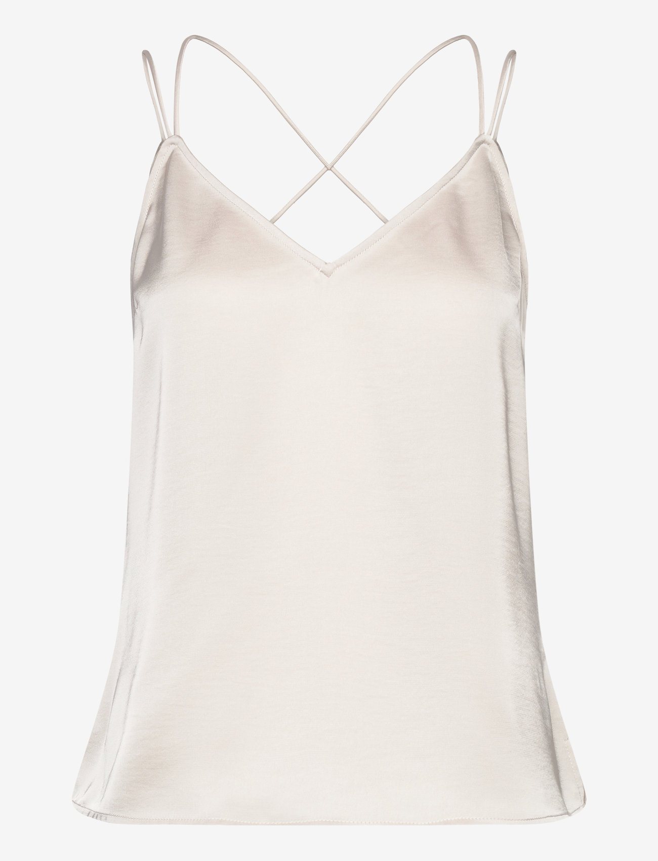 Dante6 - Obu satin singlet - tanktops - butter cream - 0