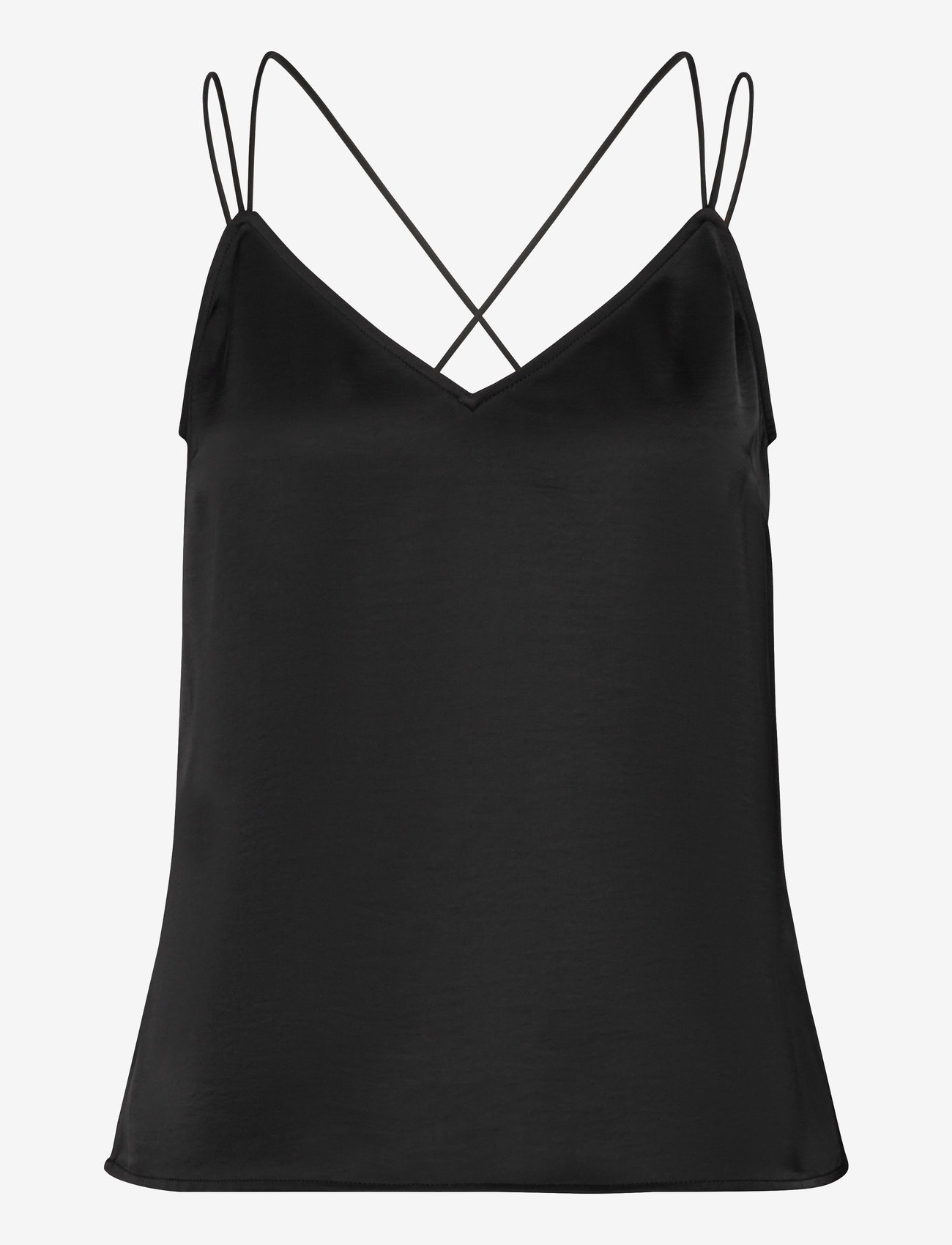 Dante6 - Dante6-Obu satin singlet - topid ja varrukateta alussärgid - raven - 0