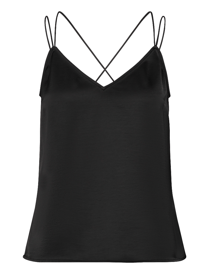 Dante6 - Dante6-Obu satin singlet - linnen - raven - 0