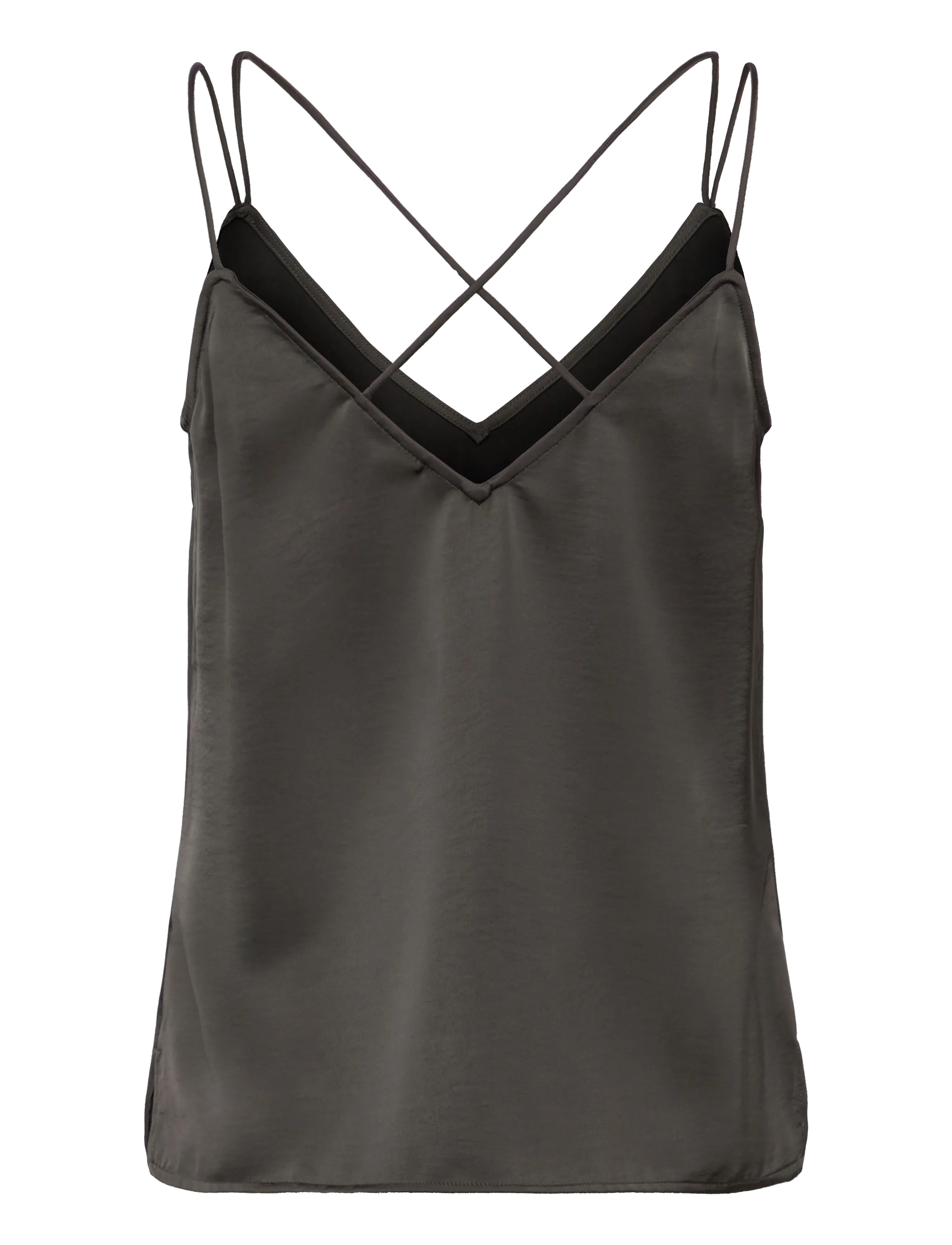 Dante6 - Obu satin singlet - urban grey - 1