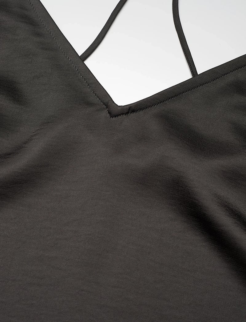 Dante6 - Obu satin singlet - Ärmellose tops - urban grey - 2