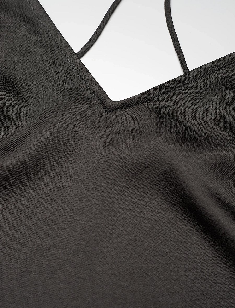 Dante6 - Obu satin singlet - Ärmellose tops - urban grey - 2