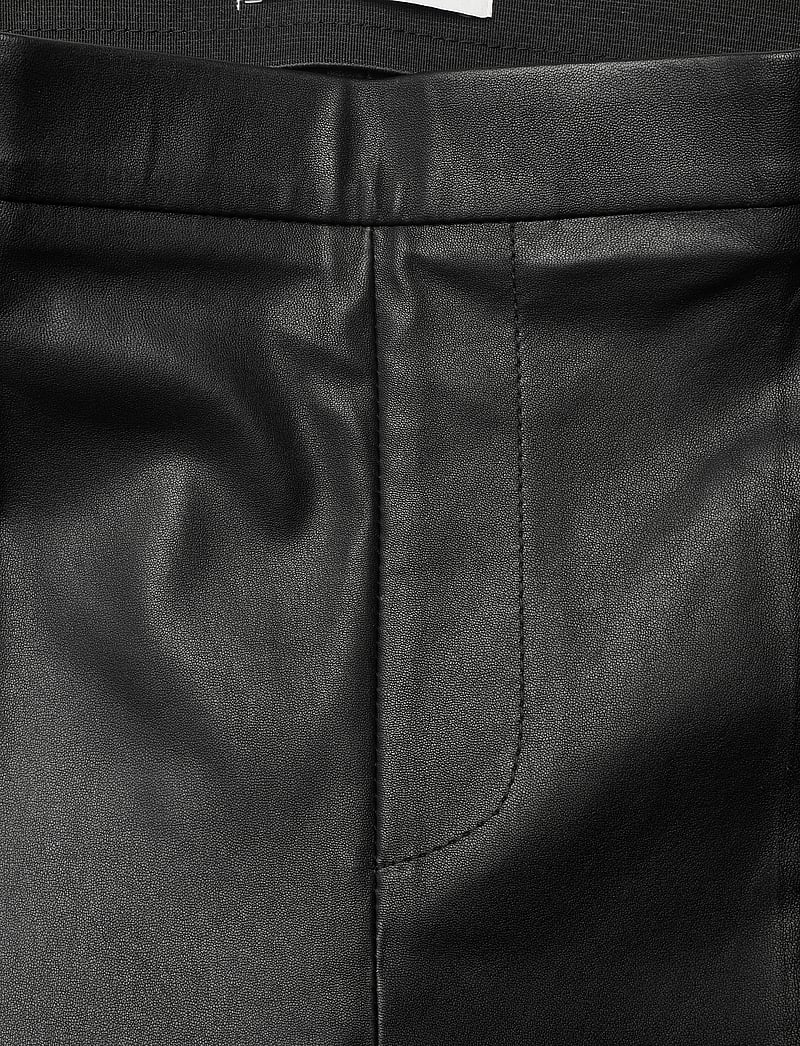 Dante6 - Dante6-Tyson crop flare leather pants - skinnbyxor - raven - 3