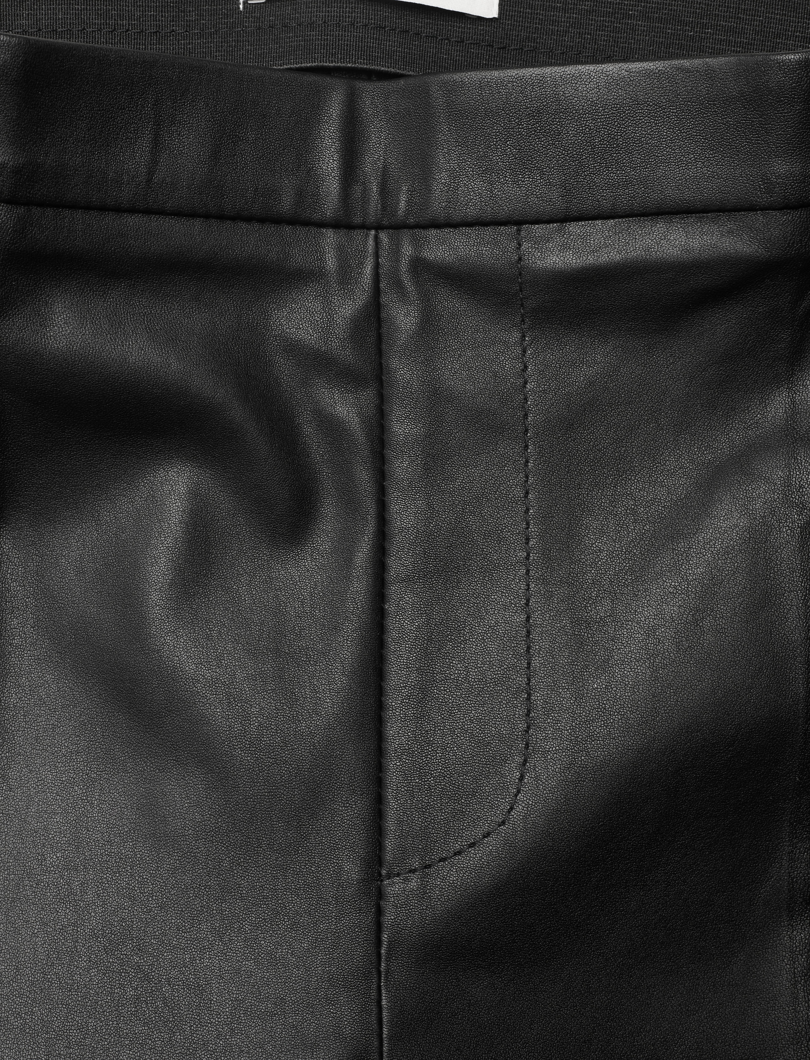 Dante6 - Tyson crop flare leather pants - pantalons en cuir - raven - 3