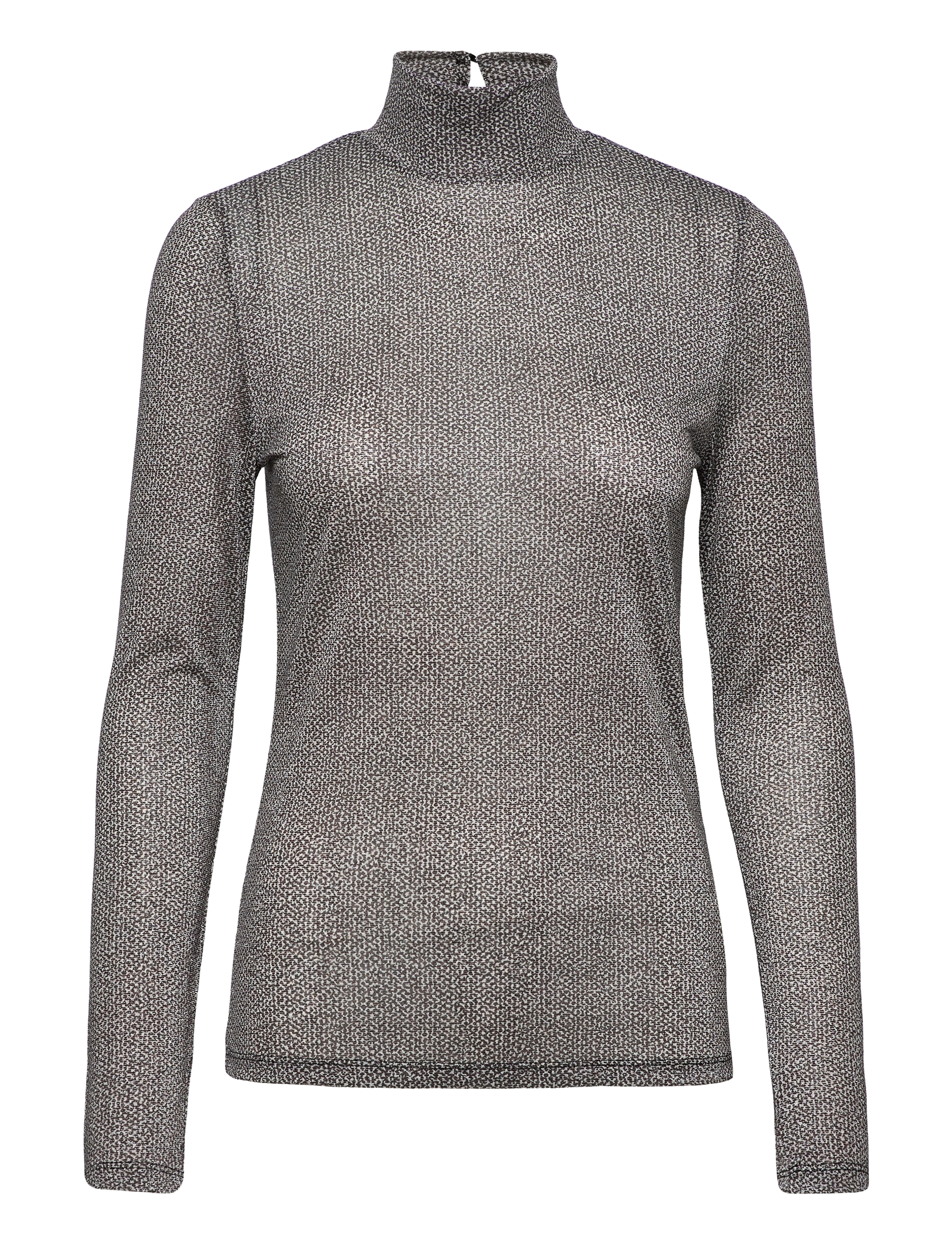DANTE6 Roux Print Lurex Oberteil Grau - 34 - Damen