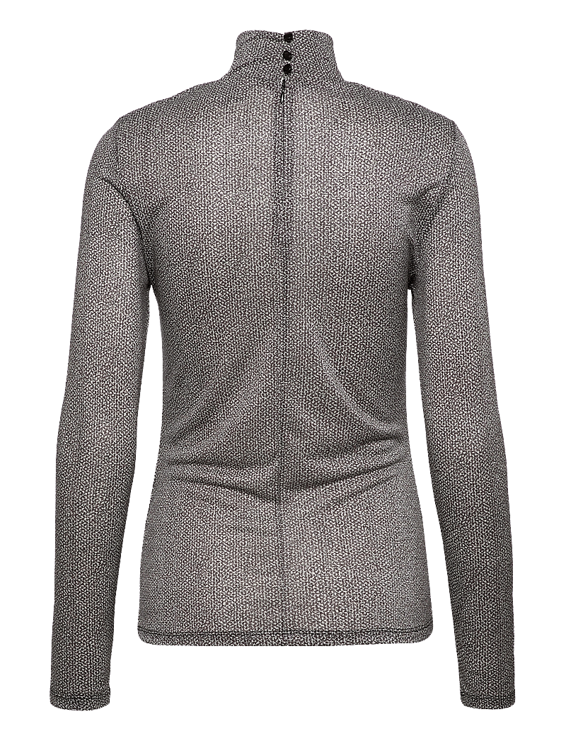 Dante6 Roux Print Lurex Top (NTE100620) Long-sleeved tops