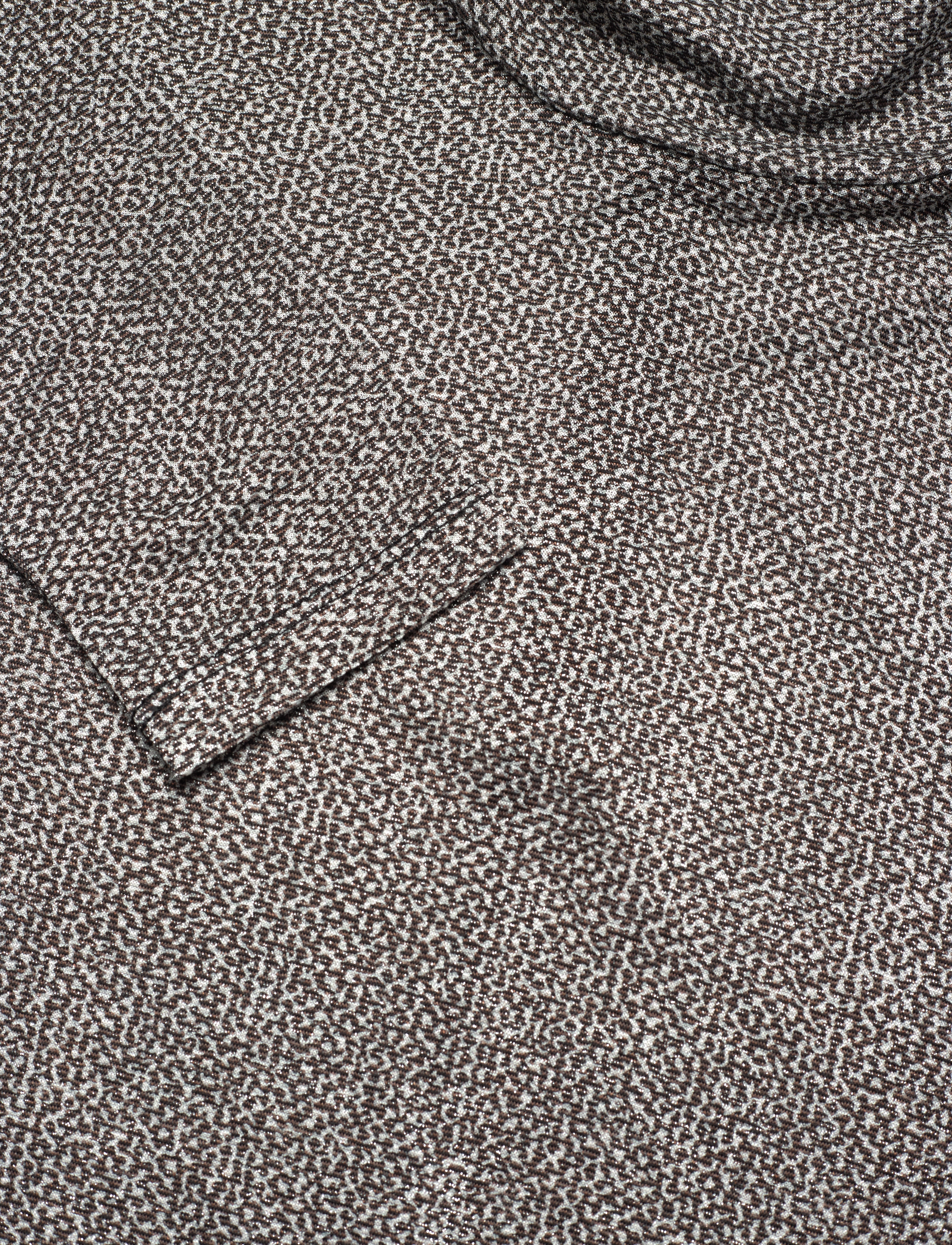 Dante6 - Roux print lurex top - langærmede toppe - multicolour - 2