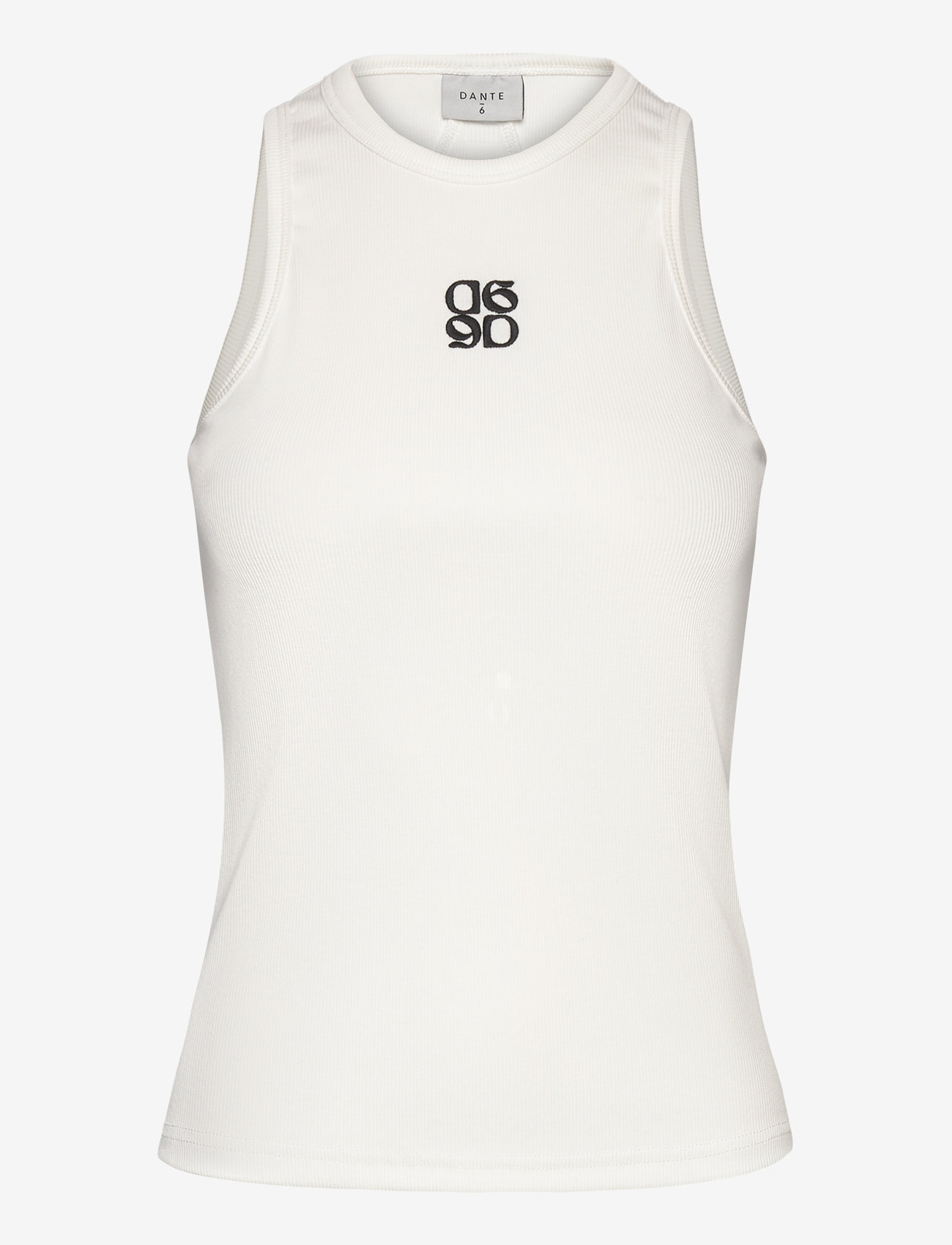 Dante6 - Monogram Top - Ärmellose tops - optic white - 0