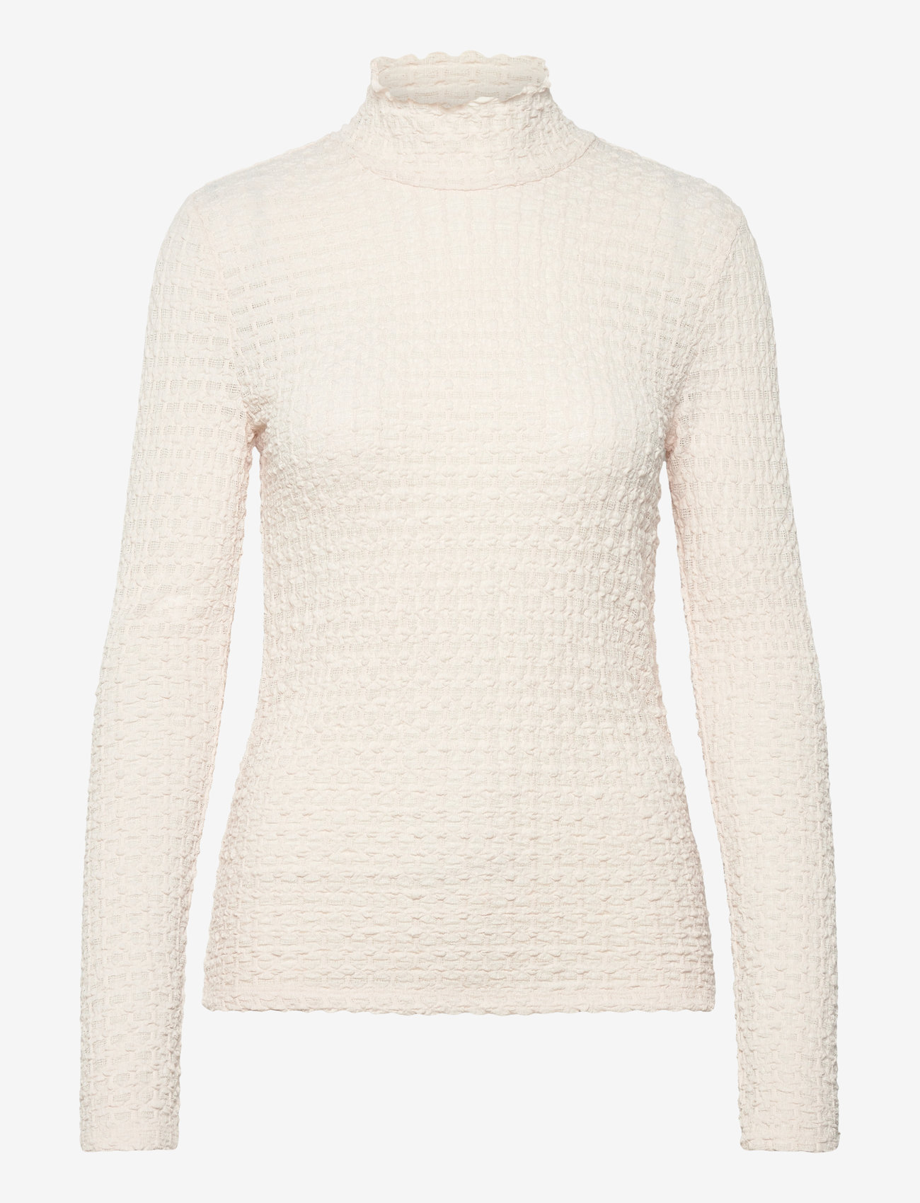 Dante6 - Zane structured layering top - autumn clothing - butter cream - 0