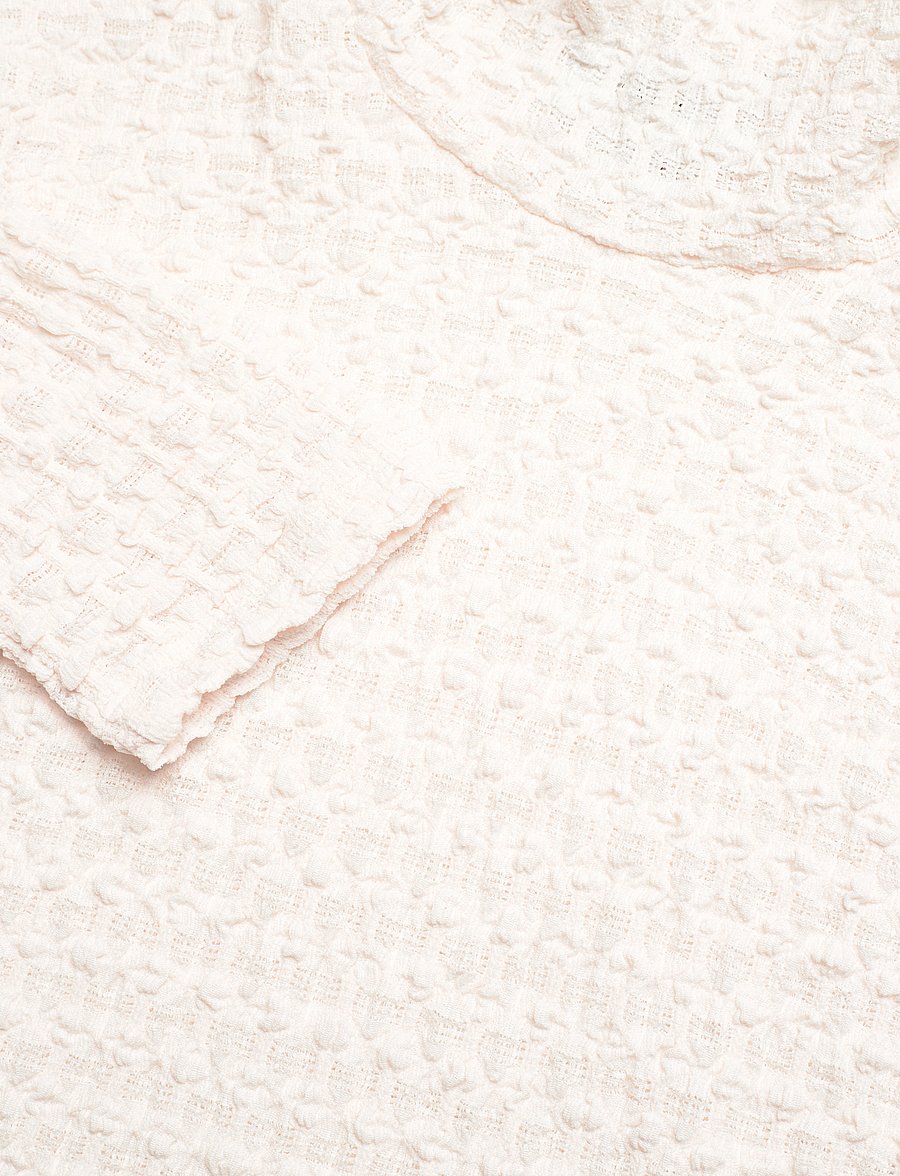 Dante6 - Dante6-Zane structured layering top - langärmlige tops - butter cream - 2