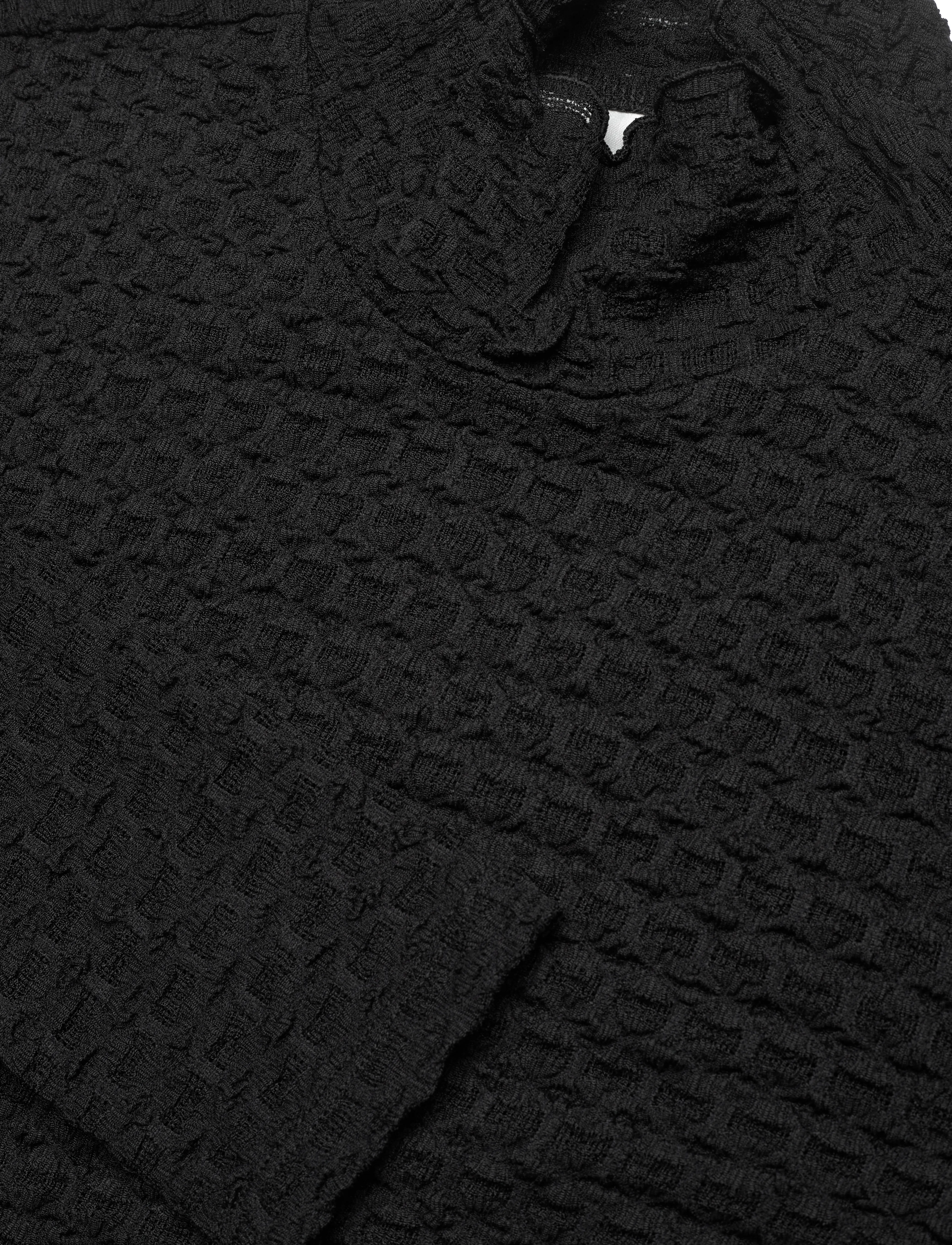 Dante6 - Dante6-Zane structured layering top - long-sleeved tops - raven - 2
