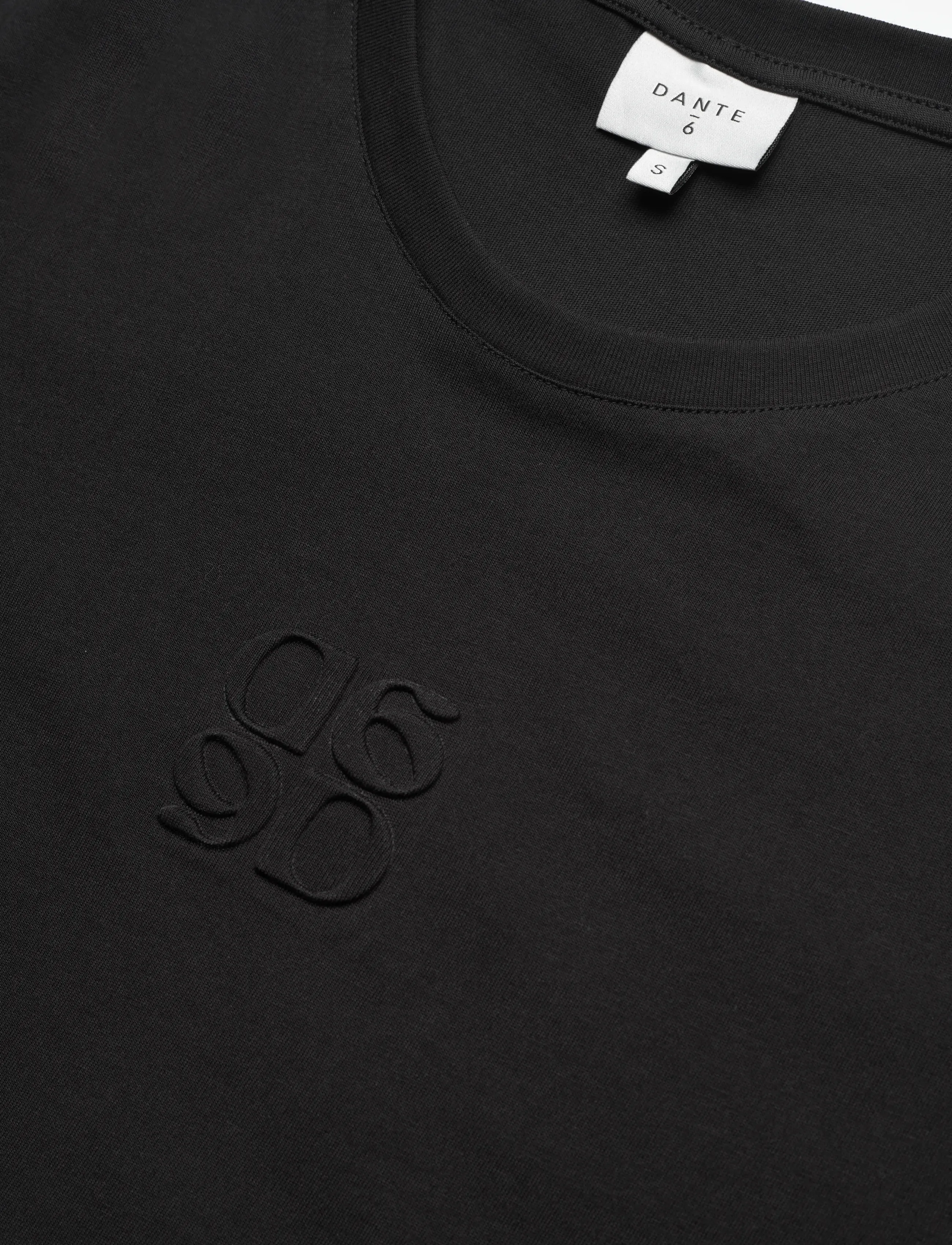 Dante6 - Dante6-Sparrow detail logo tee - tanktops - raven - 2