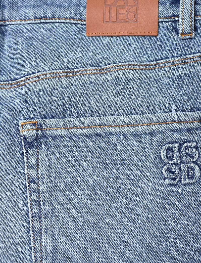 Dante6 - Bella wide leg jeans - hosen mit weitem bein - washed blue - 4