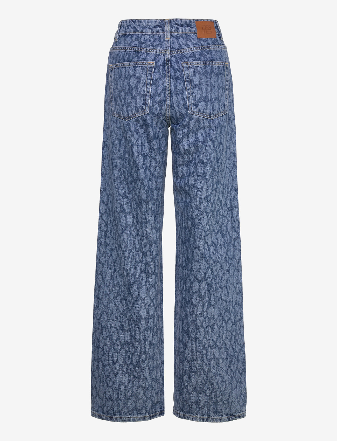 Dante6 - Dante6-Nuit leopard wide leg jeans - wide leg jeans - washed blue - 1