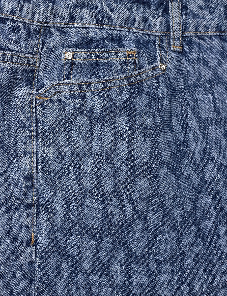 Dante6 - Dante6-Nuit leopard wide leg jeans - džinsi ar platām starām - washed blue - 3