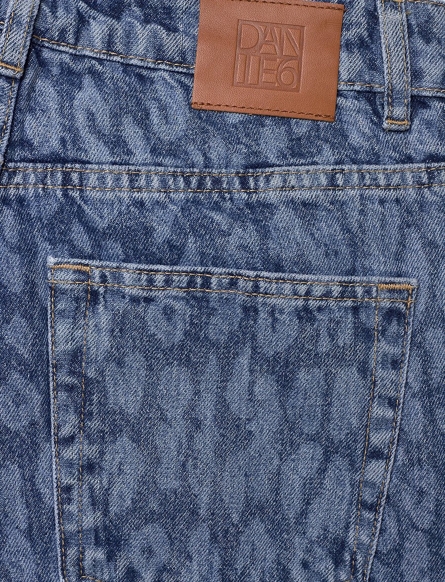 Dante6 - Dante6-Nuit leopard wide leg jeans - džinsi ar platām starām - washed blue - 4