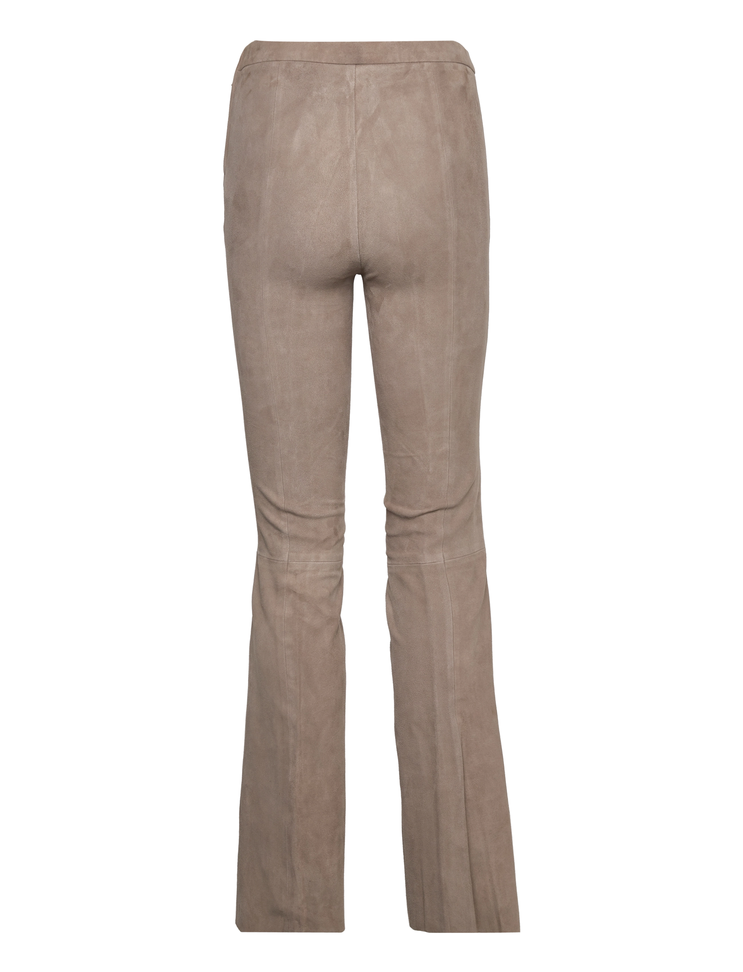 Dante6 - Dollmann flare suede pants - light mud - 1