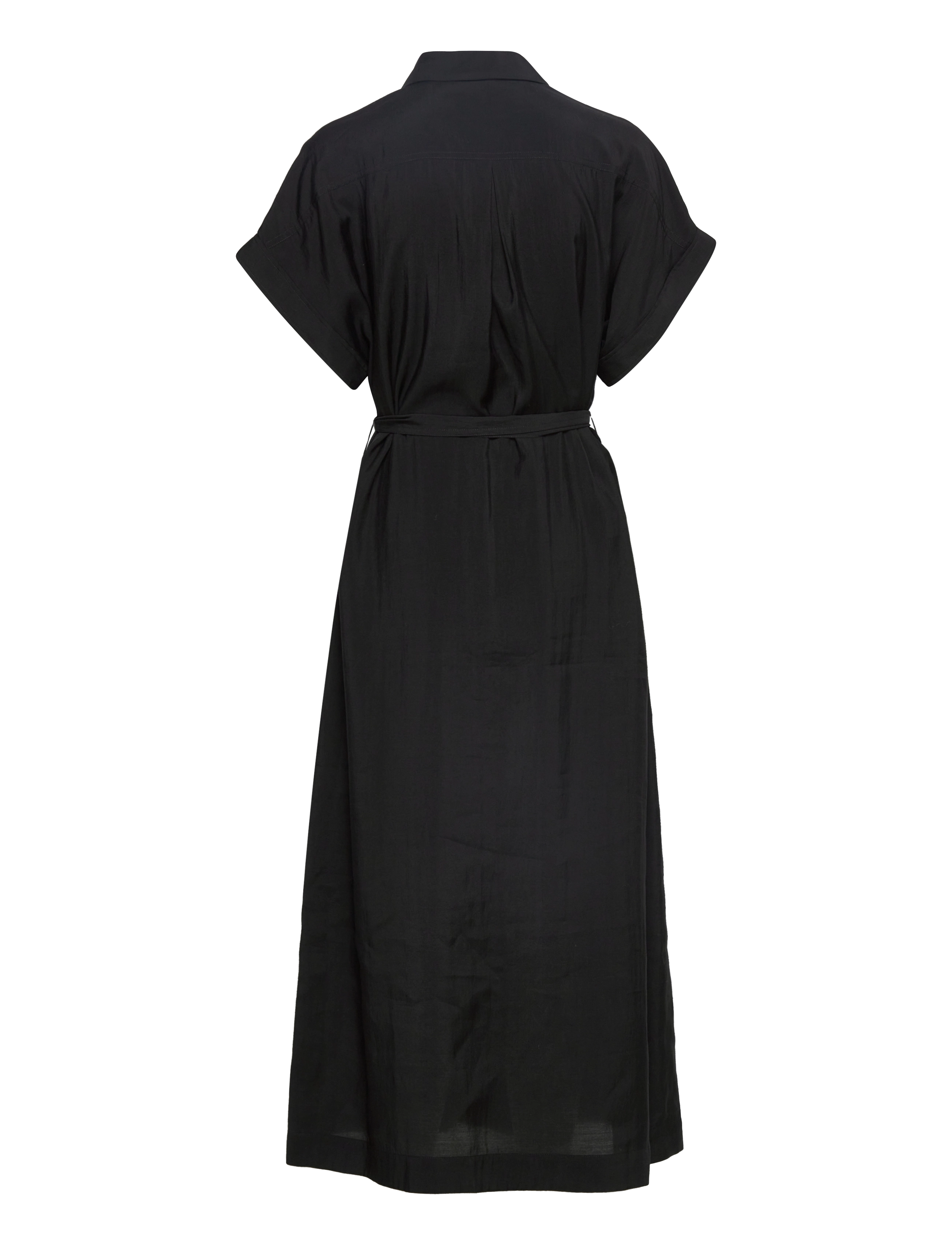 Dante6 - Romy belted dress - raven - 1