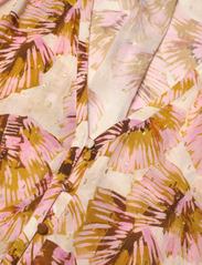 Dante6 - Esmay palm leaves blouse - palaidinės trumpomis rankovėmis - multicolour - 3