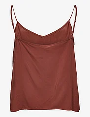 Dante6 - Heiden celebration blouse - long-sleeved blouses - brick red - 3
