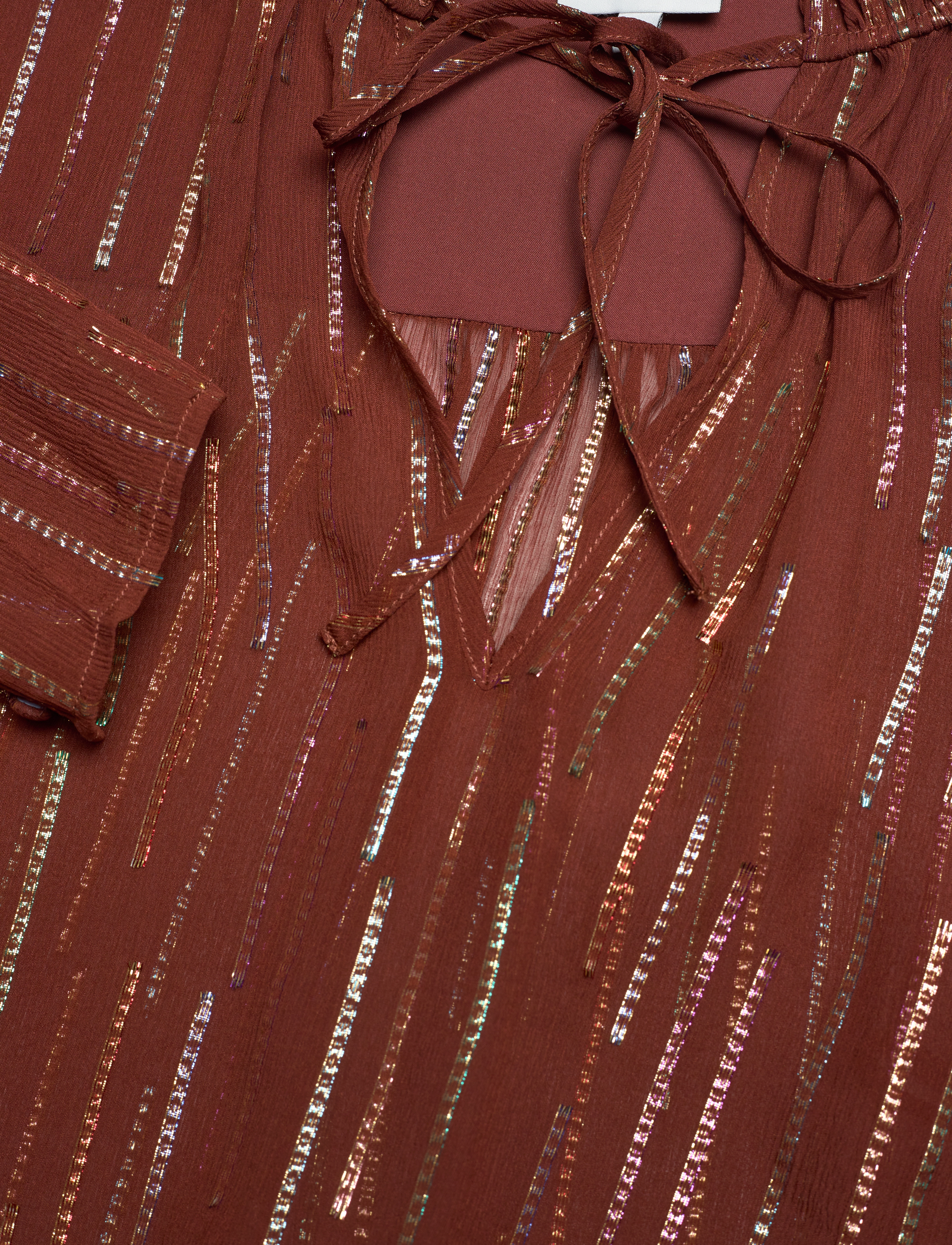 Dante6 - Heiden celebration blouse - brick red - 4