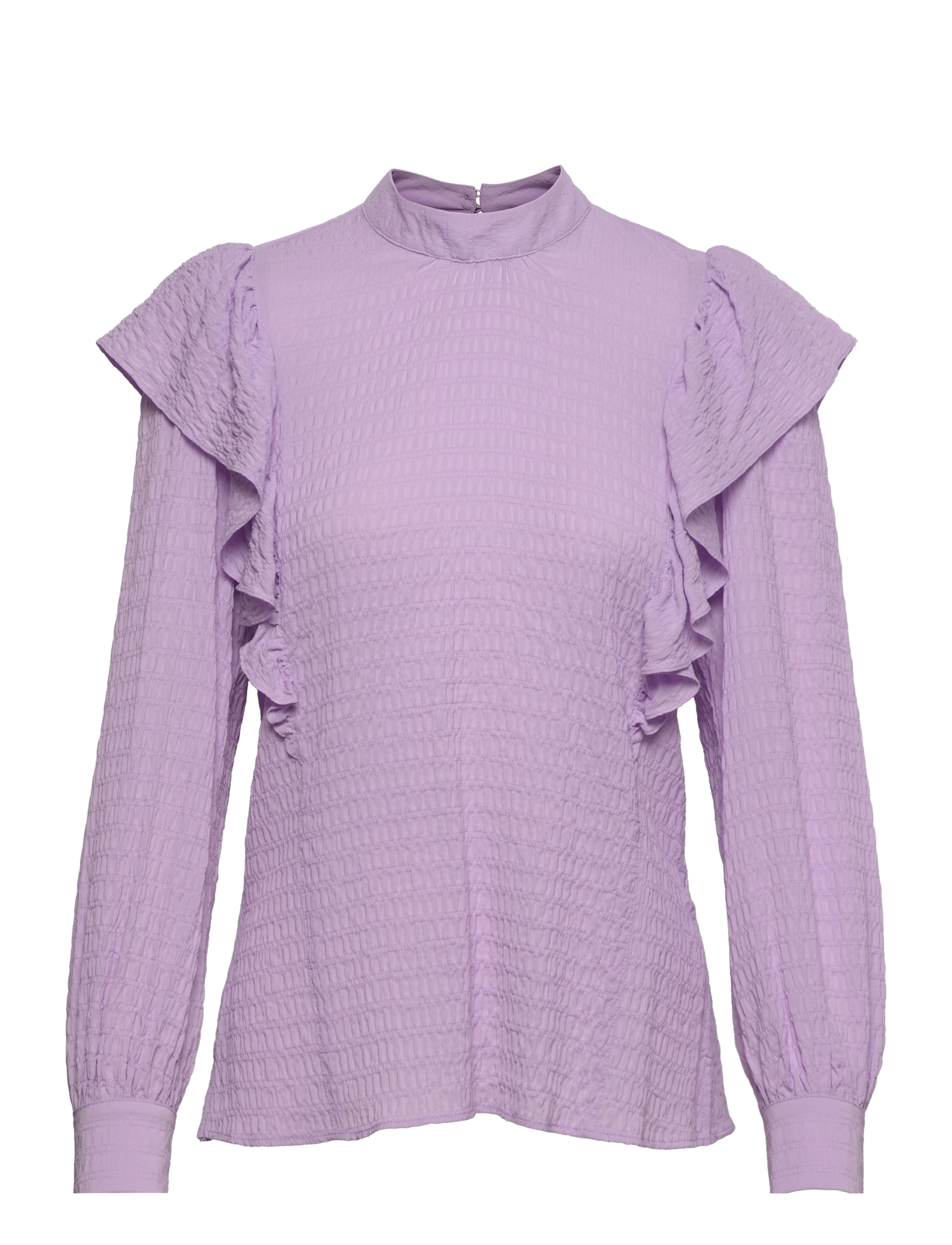 Dante6 - Moonchild seersucker top - frost lilac - 0