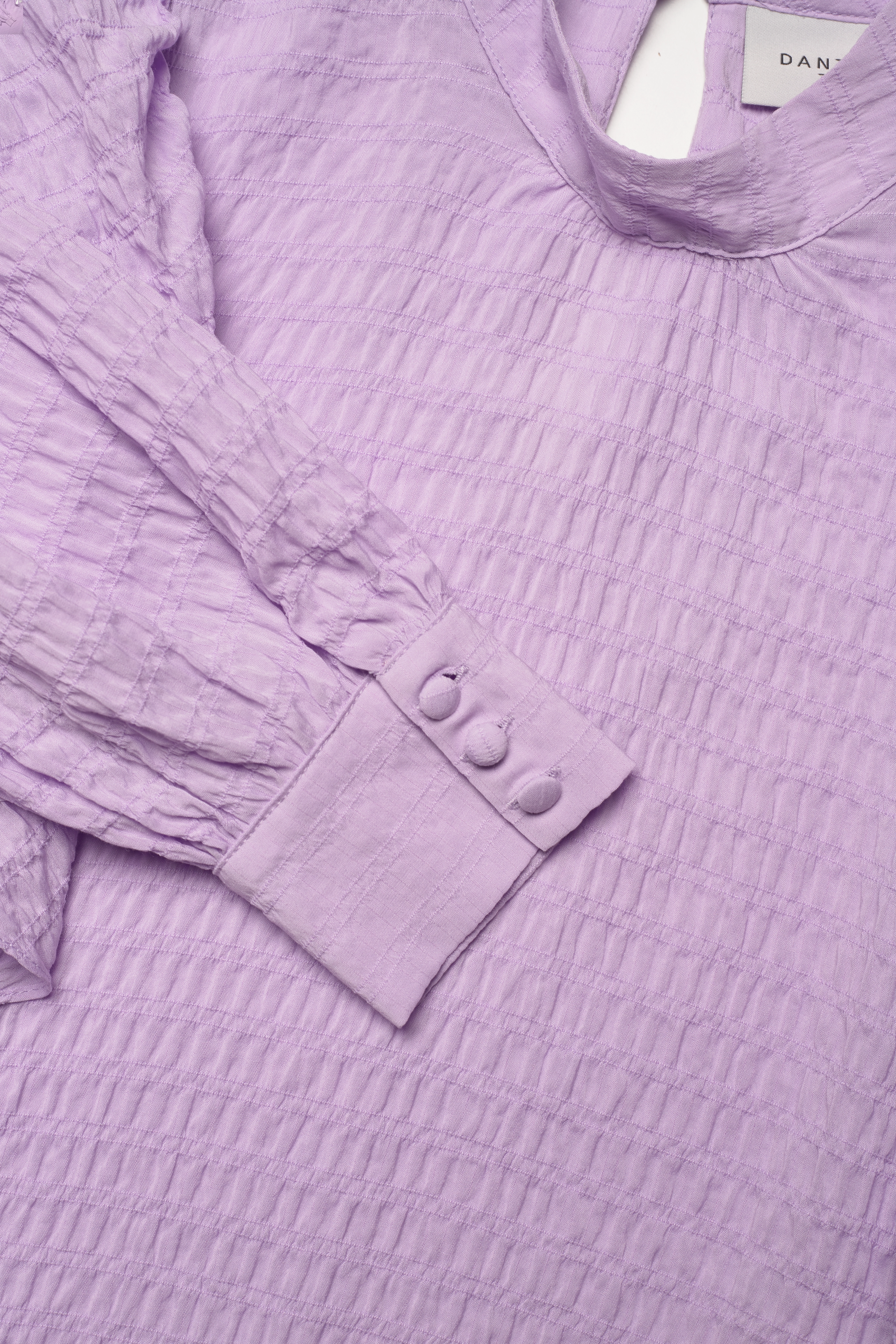 Dante6 - Moonchild seersucker top - frost lilac - 2