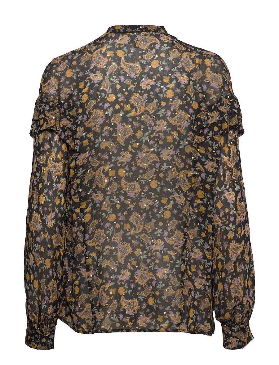 Dante6 - Keri print blouse - langärmelige blusen - multicolour - 1