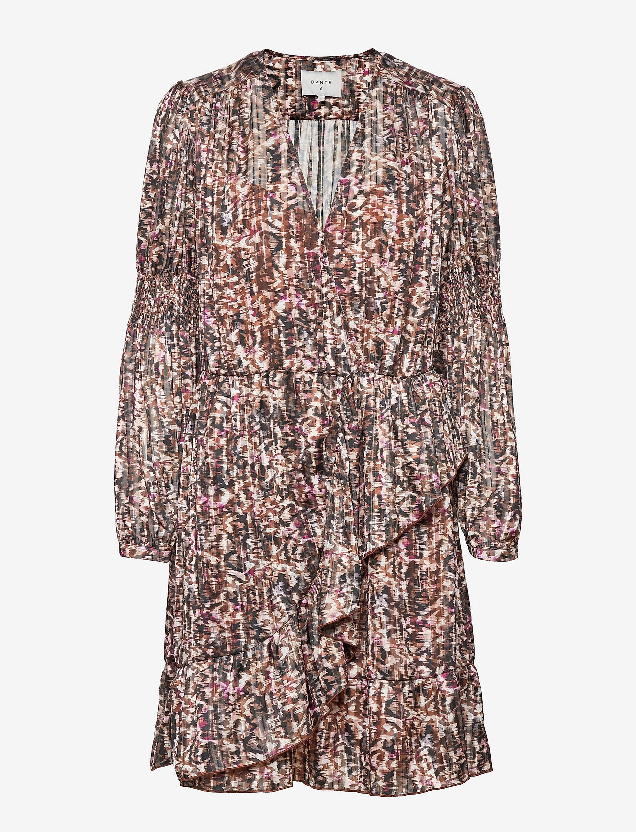 Dante6 - Belief print jacquard dress - korte kjoler - multicolour - 0