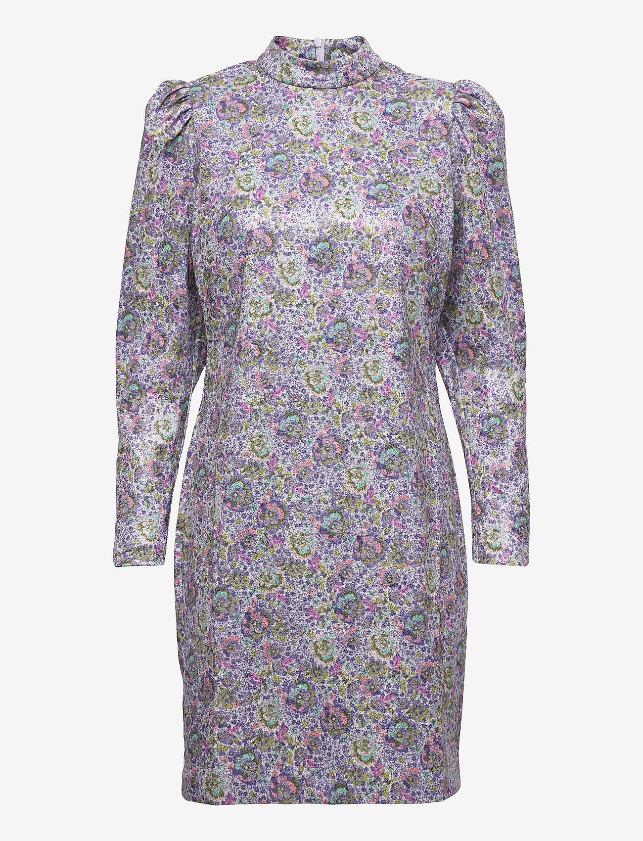 Dante6 - Nanou jacquard print dress - midi dresses - multicolour - 0