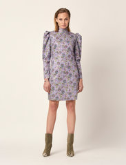 Dante6 - Nanou jacquard print dress - midi dresses - multicolour - 2